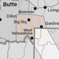Southern Montana Shipping Zone, Big Sky, West Yellowstone, Gardiner